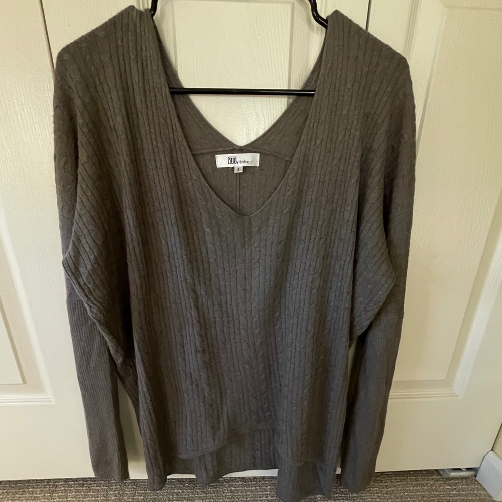 Silk Wool Blend Sweater